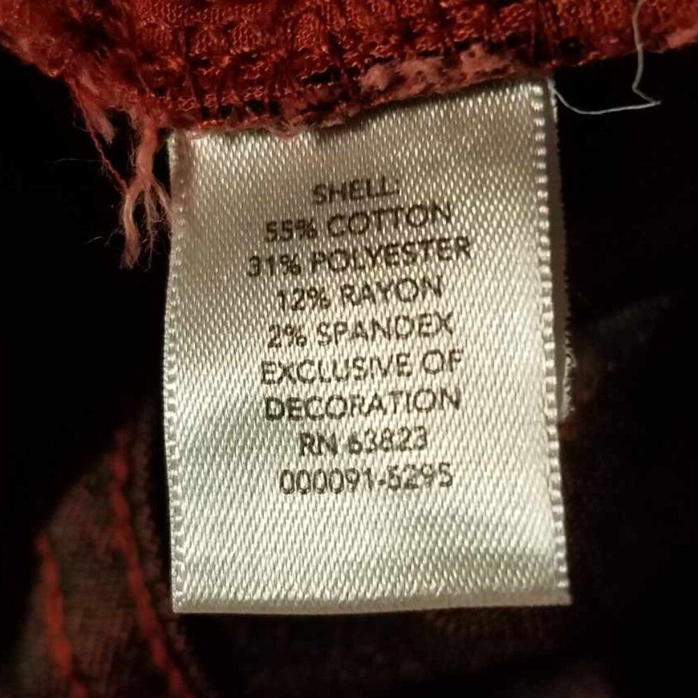 Christopher & Banks Rust Bermuda Shorts size 8 - Picture 12 of 12